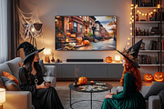 NYC Halloween House Watercolor, a Seasonal Illustration by Floraphoria (Thumbnail 9 of 9)