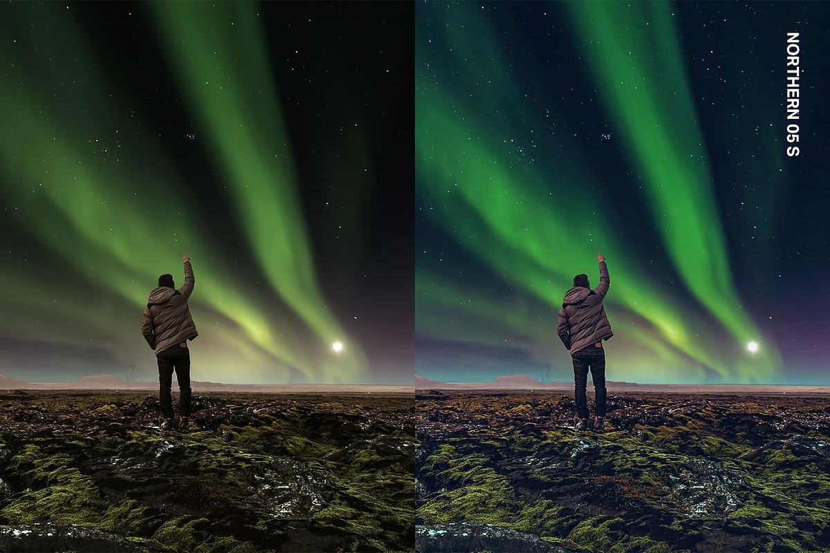 25 Night Sky Lightroom Presets LUTs, a Preset Add-On by Hubzway (Photo 6 of 12)