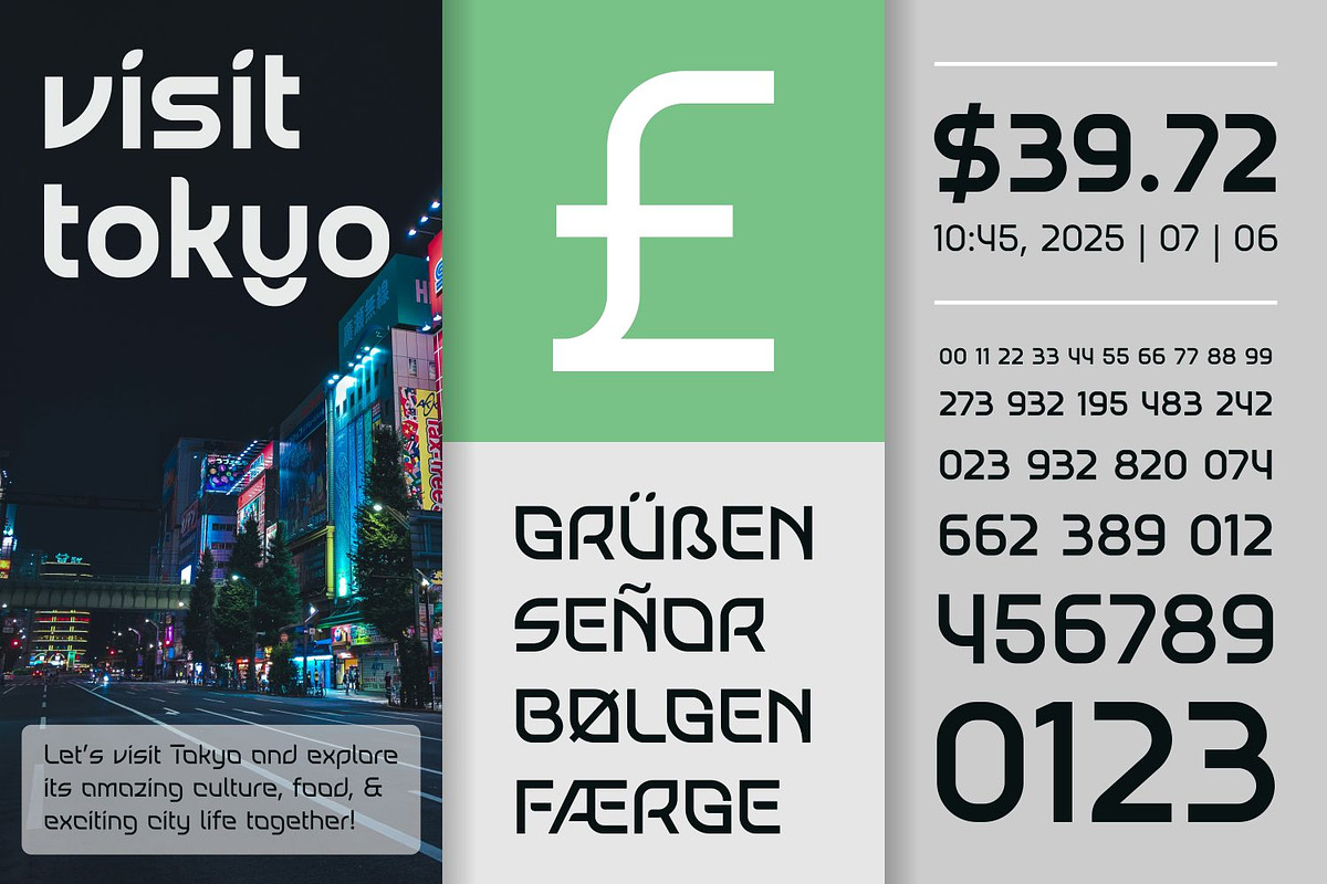 Nativera Font Family, a Sans Serif Font by Asenbayu (Photo 13 of 14)