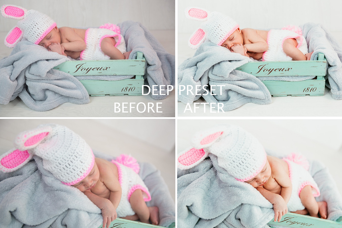 Desktop Lightroom Presets BANEBERRY preview 3