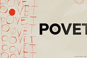 Povet • Sans and Hand, a Handwritten Font by vuuuds (Thumbnail 1 of 11)
