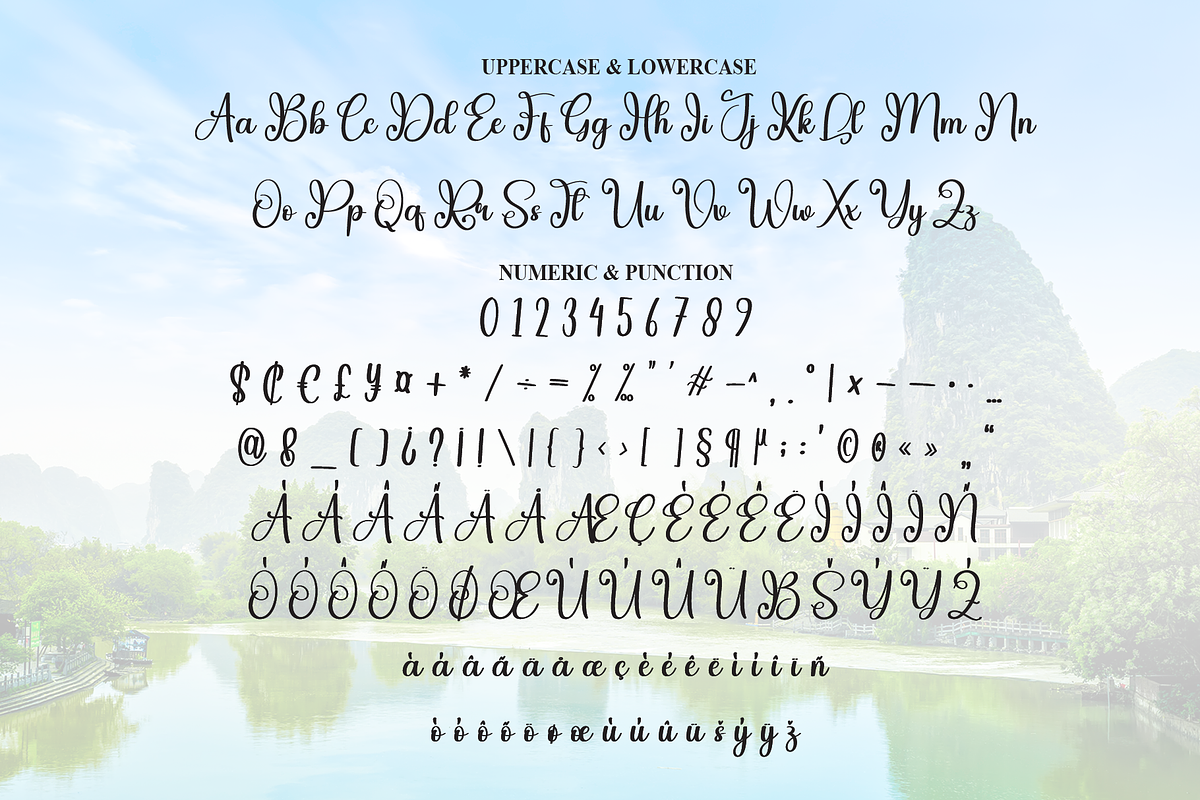 Regard | Script Font, a Handwritten Font by Scratchones (Photo 7 of 9)