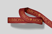 Ribbon Mockup, a Merchandise Mockup by Unerispace (Thumbnail 4 of 5)