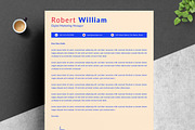 Timeline Resume with Visual Elements, a Resume Template by ResumeInventor (Thumbnail 3 of 5)