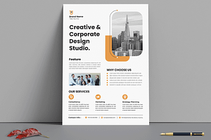 Creative Flyer Template, a Flyer Template by MightyDesign