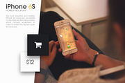 iPhone Mock-Ups: Super Bundle [-75%], an iPhone Mockup by Lucas Alexander (Thumbnail 5 of 11)