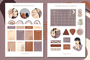 Modern bullet journal, a Stationery Template by Scarlet Heath Art (Thumbnail 4 of 9)