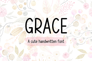 Grace Cute Handwritten Font