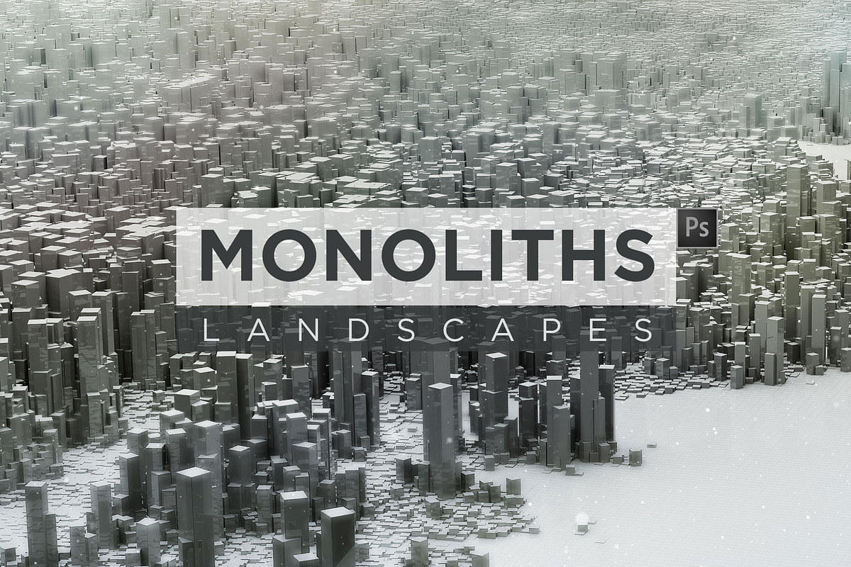 [New] Monoliths Landscapes, a Background Graphic by DesignSomething