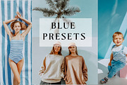 BLUE MOBILE Lightroom PRESETS, an Action Add-On by LOTA_CREATIONS (Thumbnail 1 of 11)