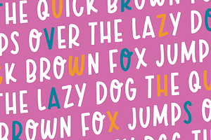 SOME LOVE Fun Display Font