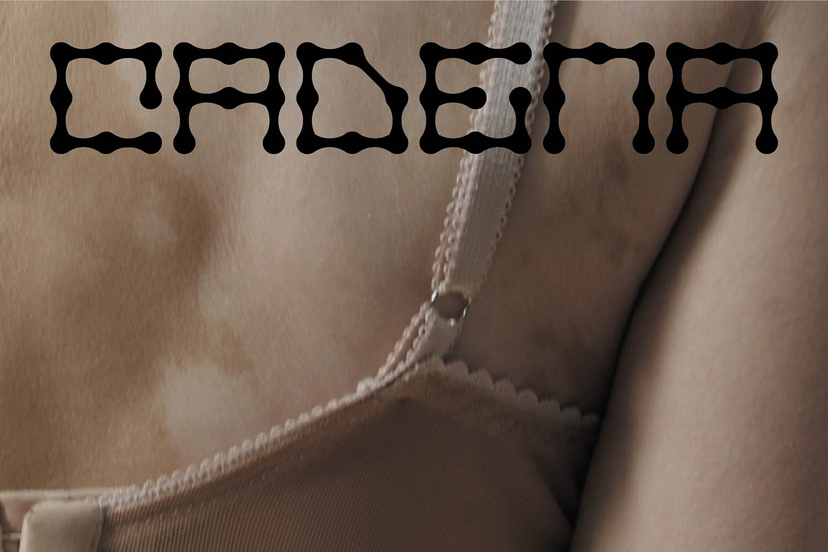 CADENA [FONT] O$F, a Sans Serif Font by ZIEBA (Photo 3 of 7)