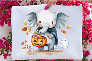 Halloween Elephant PNG Clipart, an Animal Illustration by SVGArt (Thumbnail 4 of 5)