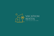 Modern Rental Vacation House Logo, a Branding & Logo Template by Signatoro (Thumbnail 2 of 2)