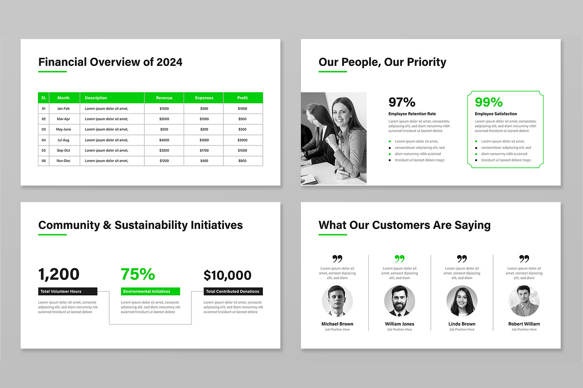 Year-End Review Presentation (PPT), a Presentation Template by Mighty-Slide (Photo 5 of 6)