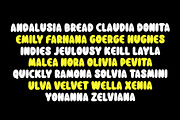 Hook Eyes - Display Font, a Font by HIRO.std (Thumbnail 9 of 10)