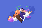 Business people set. Startup concept, a Person Illustration by PaperTrident (Thumbnail 11 of 13)