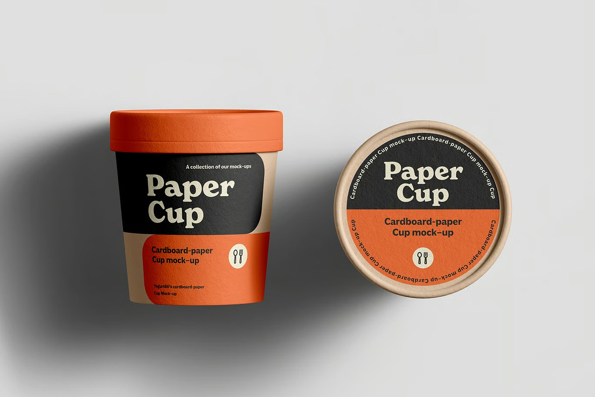 Cardboard Cup Mockup, a Packaging Mockup by zippypixelstudio (Photo 13 of 14)