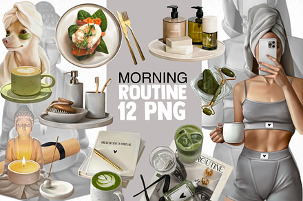 Stickers morning routine