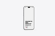 iPhone 18 Pro Mockup, an iPhone Mockup by UnicDesign (Thumbnail 3 of 13)