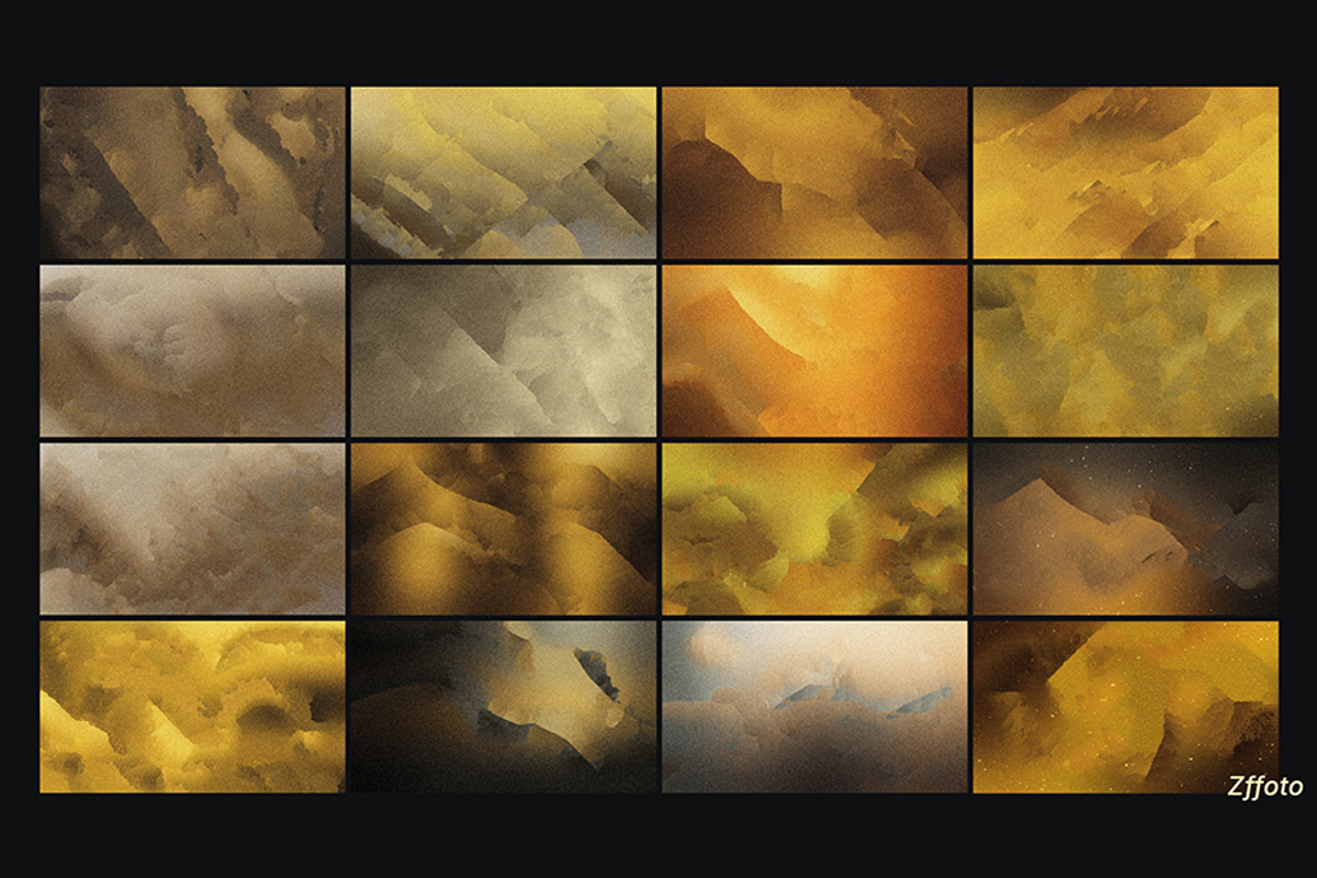 20 Gold & Bronze Grainy Textures 5K, a Background Graphic by BazziBa♥ (Photo 2 of 7)