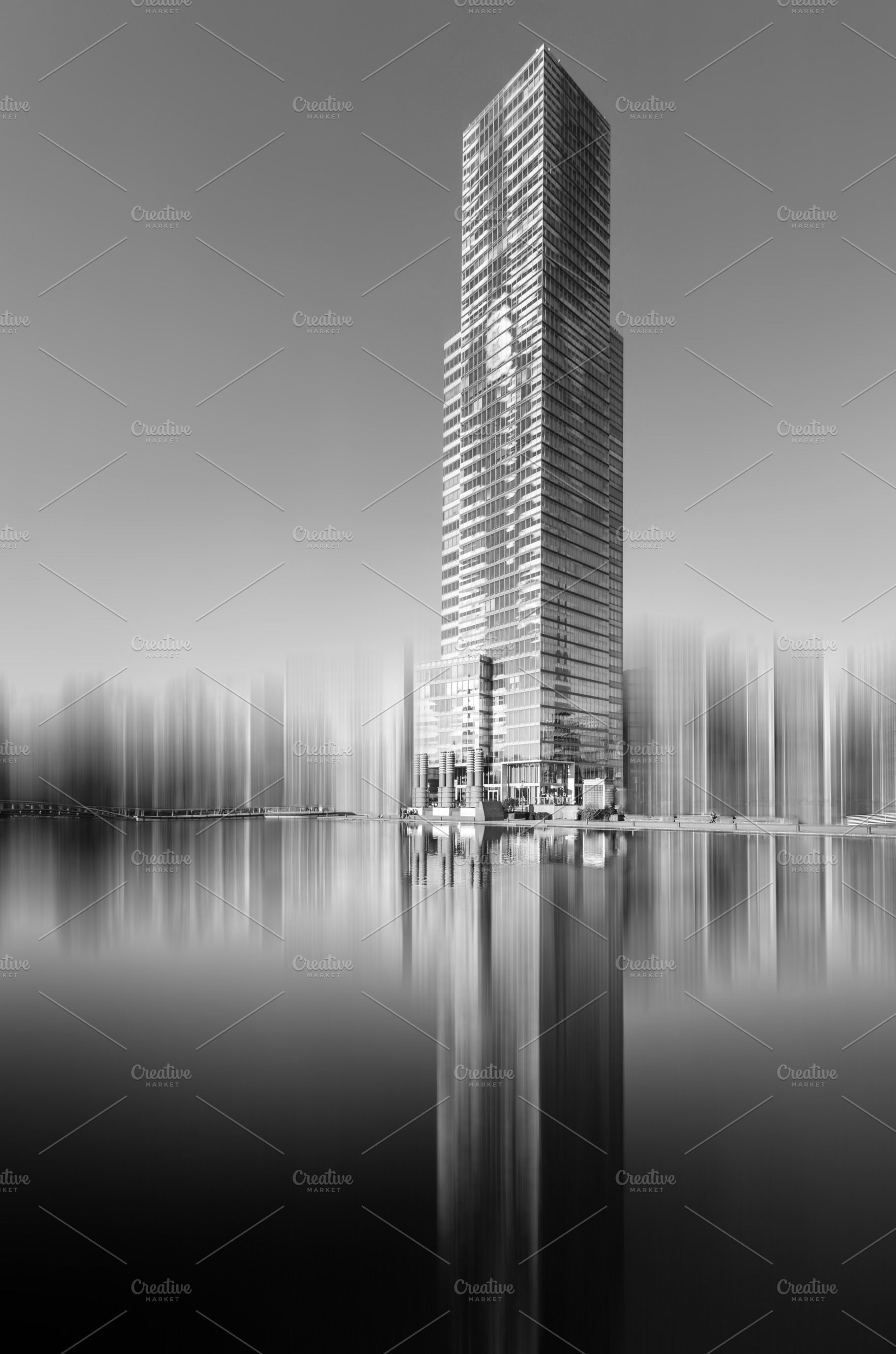 Fine Art architecture with effects, an Abstract Photo by Nex Apher