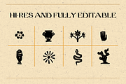 Wild Desert Boho Illustration Pack, a Decorative Illustration by Eldorado Design Co. (Thumbnail 4 of 5)