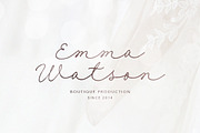 Her Him - Long Handwritten Script, a Script Font by Sarid Ezra (Thumbnail 5 of 9)