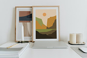 Minimalist Abstract Landscape, an Illustration by Zakazis (Thumbnail 2 of 7)