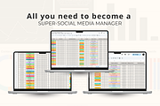 YouTube & Social Media Planner 2025, a Social Media Template by Marketello Studio (Thumbnail 4 of 6)