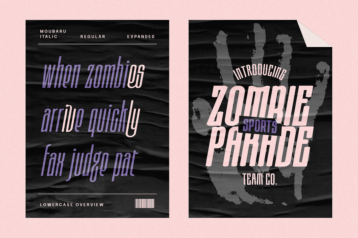MOUBARU Typeface, a Sans Serif Font by alit design (Photo 5 of 17)