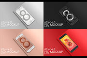 Multiple Colors iPhone 8 PSD Mockups, an iPhone Mockup by Sinlatown (Thumbnail 5 of 11)