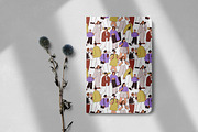 People crowd walk seamless patterns, a Pattern Graphic by Good Studio (Thumbnail 5 of 6)