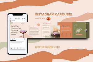 Healthy Tips Social Media Template