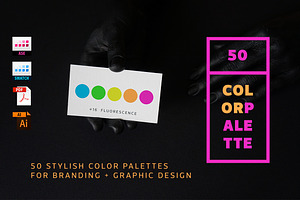 50 Color Palettes for Branding, a Palette Add-On by Pulpixel Design