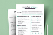 Resume Cv Template Word Apple Pages, a Resume Template by Tbunny (Thumbnail 4 of 5)