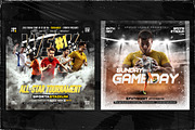 5 Soccer Flyer Template, a Flyer Template by OnurDemircan (Thumbnail 4 of 6)