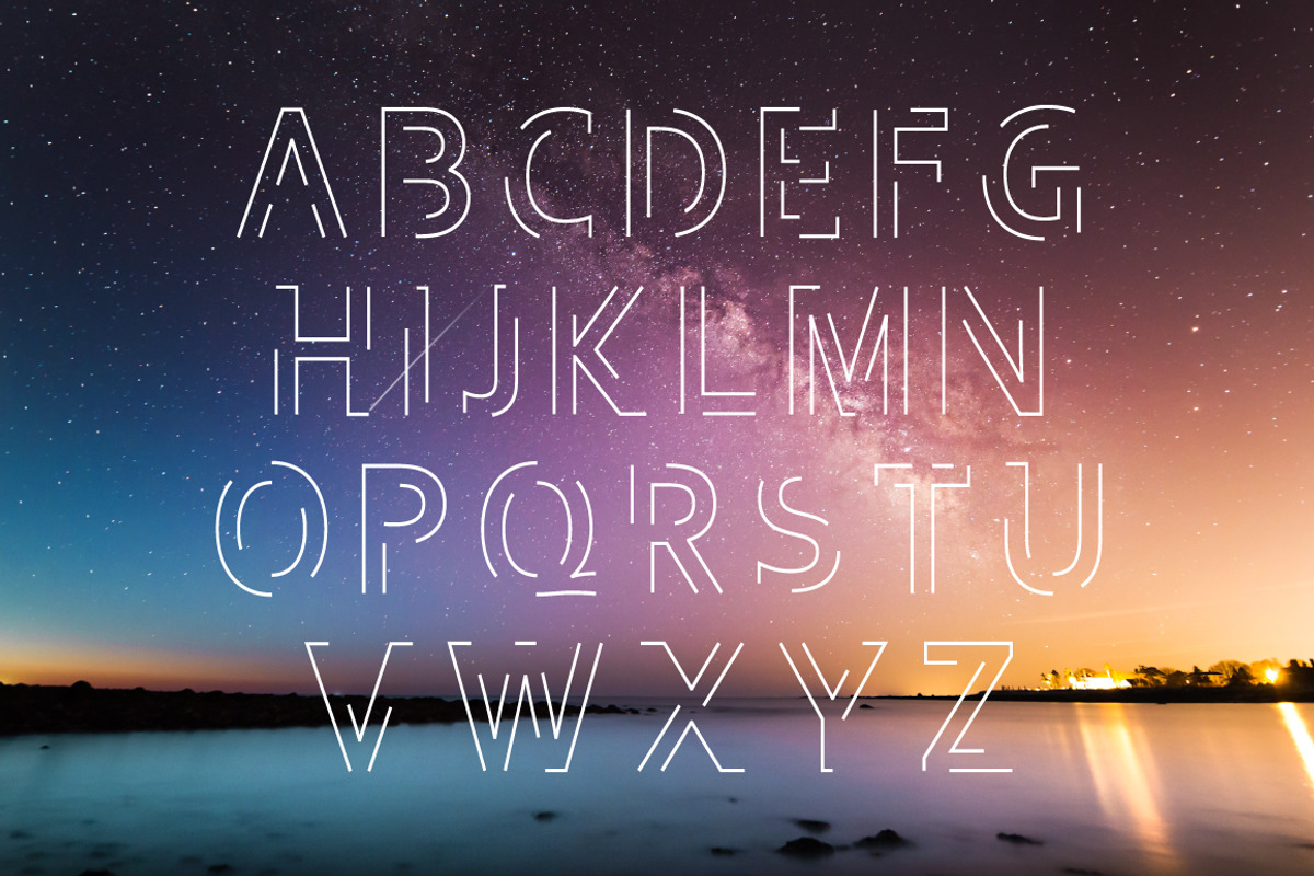 Maze Logo Font preview 4