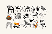 Garden & Farm Vector Graphics, an Object Graphic by venimo (Thumbnail 15 of 17)