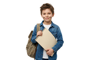 Boy With School Book, a School & Education Photo by CREATIVEDEF