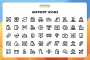 Airport Icons 2, a Duotone Icon by Wencory (Thumbnail 1 of 2)