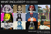 12 Photo Effect Templates, a Layer Style Add-On by iDoodle Studio (Thumbnail 2 of 6)
