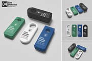 Door Hanger Mockup, an Advertising Mockup by GraphicWindow (Thumbnail 1 of 5)