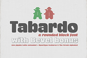 Tabardo font + bonus, a Sans Serif Font by deFharo (Thumbnail 1 of 6)