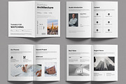 Architecture Portfolio Template, a Brochure Template by MightyDesign (Thumbnail 2 of 6)