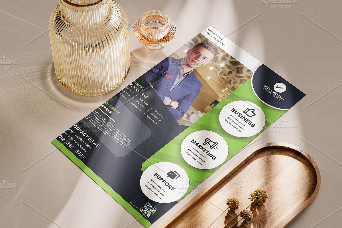 Modern Business Flyer Template, a Flyer Template by MadeByShahbaz (Photo 5 of 5)