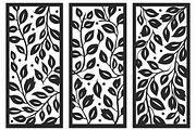 Wall panel laser cut design vector, an Illustration by Amazin_art (Thumbnail 2 of 10)