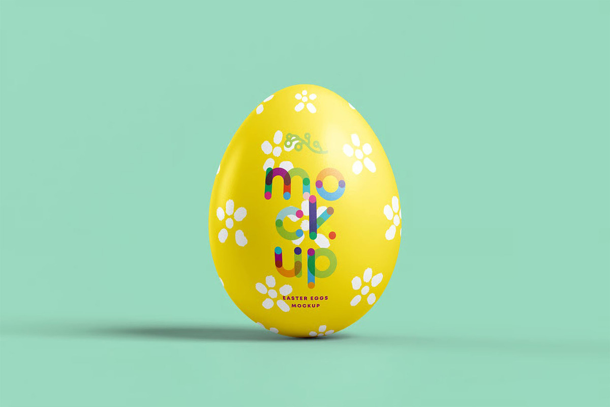 Easter Eggs Mock-up, a Product Mockup by zippypixelstudio (Photo 4 of 11)