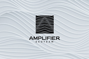 Amplifier Eko Wave Abstract Logo