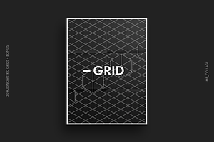 30 Vector Isometric Grids